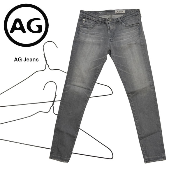 Anthropology AG Adriano Goldschmied Jeans Legging Supper Skinny Ankle Size 29 R - Picture 1 of 8